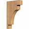 Ekena Millwork Mediterranean Smooth Corbel, Western Red Cedar, 3 1/2"W x 12"D x 20"H COR04X12X20MED00SWR - alternate 1